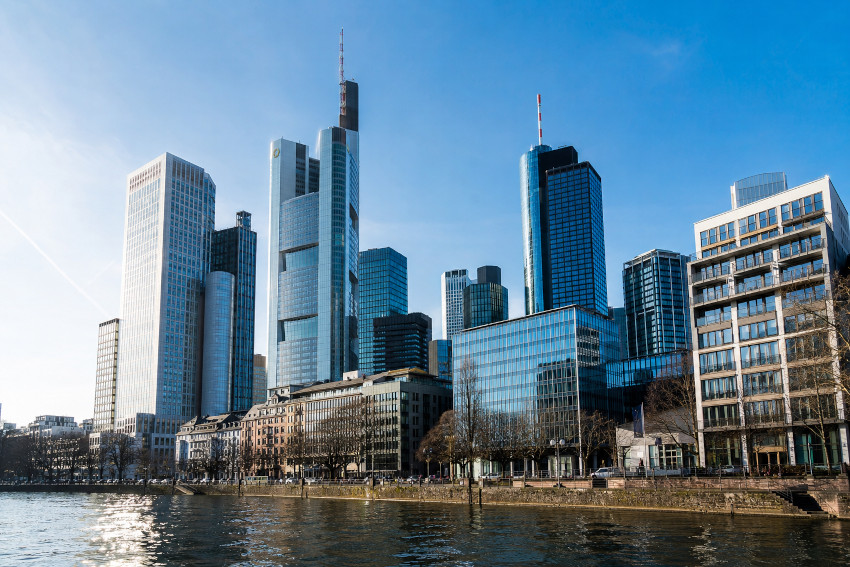 Frankfurt Financial District and Diplomatic Hub